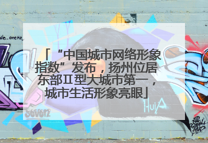 “中国城市网络形象指数”发布，扬州位居东部Ⅱ型大城市第一，城市生活形象亮眼