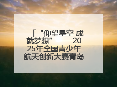 “仰望星空 成就梦想”——2025年全国青少年航天创新大赛青岛选拔赛成功举办