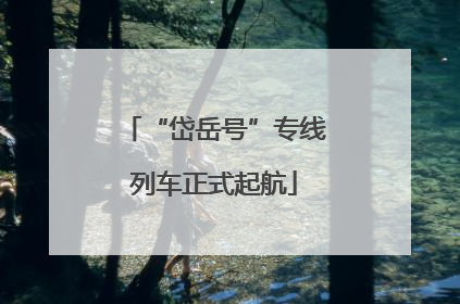 “岱岳号”专线列车正式起航