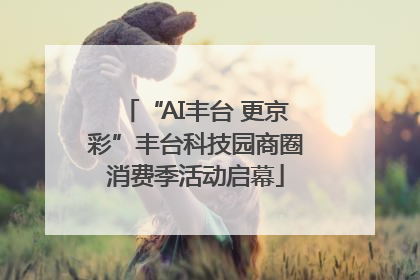 “AI丰台 更京彩”丰台科技园商圈消费季活动启幕