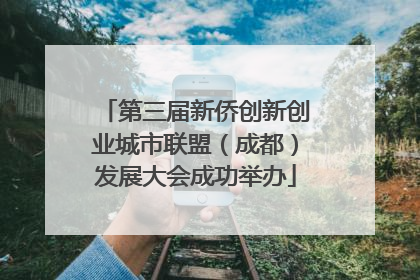 第三届新侨创新创业城市联盟（成都）发展大会成功举办