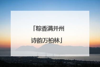 粽香满并州 诗韵万柏林