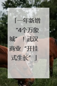 一年新增“4个万象城”！武汉商业“开挂式生长”