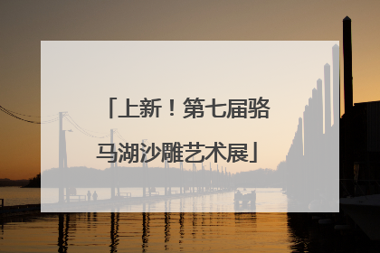 上新！第七届骆马湖沙雕艺术展