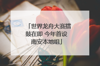 世界龙舟大赛擂鼓在即 今年首设南安本地组