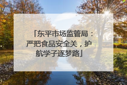东平市场监管局：严把食品安全关，护航学子逐梦路