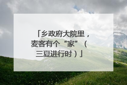 乡政府大院里，麦客有个“家”（三夏进行时）