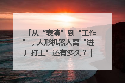 从“表演”到“工作”，人形机器人离“进厂打工”还有多久？｜机器人商业新纪元