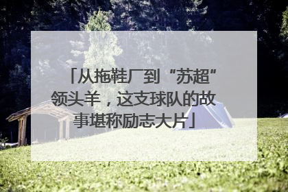 从拖鞋厂到“苏超”领头羊，这支球队的故事堪称励志大片