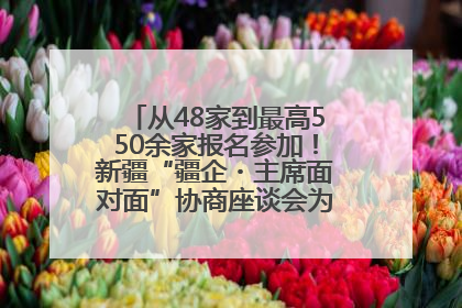 从48家到最高550余家报名参加！新疆“疆企・主席面对面”协商座谈会为何如此受欢迎？