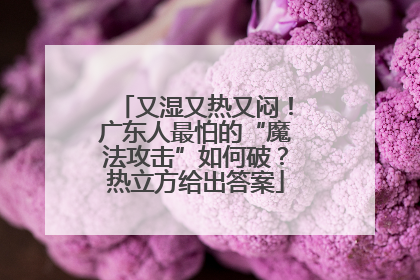 又湿又热又闷！广东人最怕的“魔法攻击”如何破？热立方给出答案