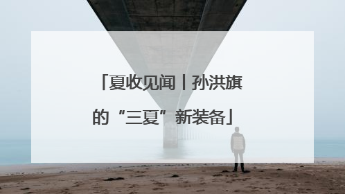 夏收见闻丨孙洪旗的“三夏”新装备