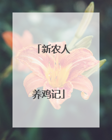 新农人养鸡记