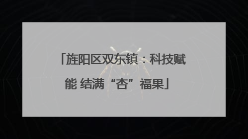 旌阳区双东镇：科技赋能 结满“杏”福果