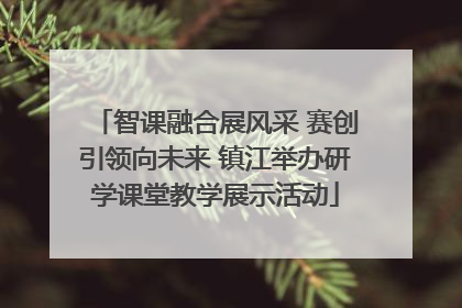 智课融合展风采 赛创引领向未来 镇江举办研学课堂教学展示活动