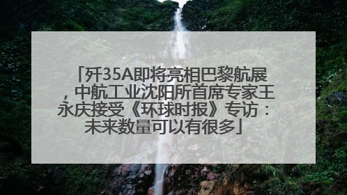 歼35A即将亮相巴黎航展，中航工业沈阳所首席专家王永庆接受《环球时报》专访：未来数量可以有很多