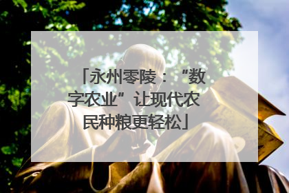 永州零陵：“数字农业”让现代农民种粮更轻松