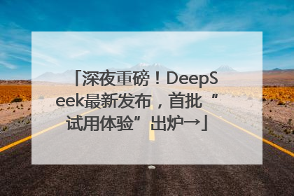 深夜重磅！DeepSeek最新发布，首批“试用体验”出炉→