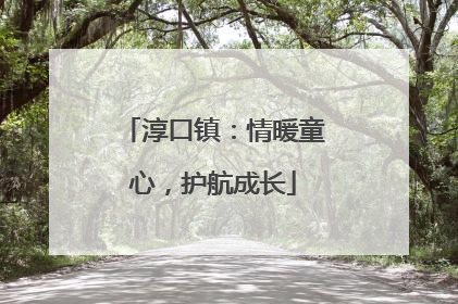 淳口镇：情暖童心，护航成长
