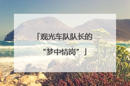 观光车队队长的“梦中情岗”