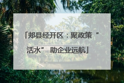 郏县经开区：聚政策“活水” 助企业远航