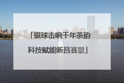 银球击响千年茶韵 科技赋能新昌赛景