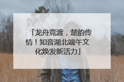 龙舟竞渡，楚韵传情！知音湖北端午文化焕发新活力