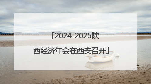 2024-2025陕西经济年会在西安召开