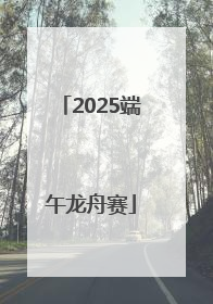 2025端午龙舟赛