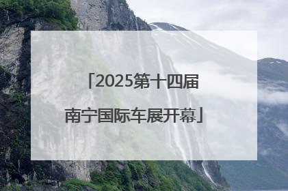 2025第十四届南宁国际车展开幕