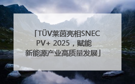TÜV莱茵亮相SNEC PV+ 2025，赋能新能源产业高质量发展